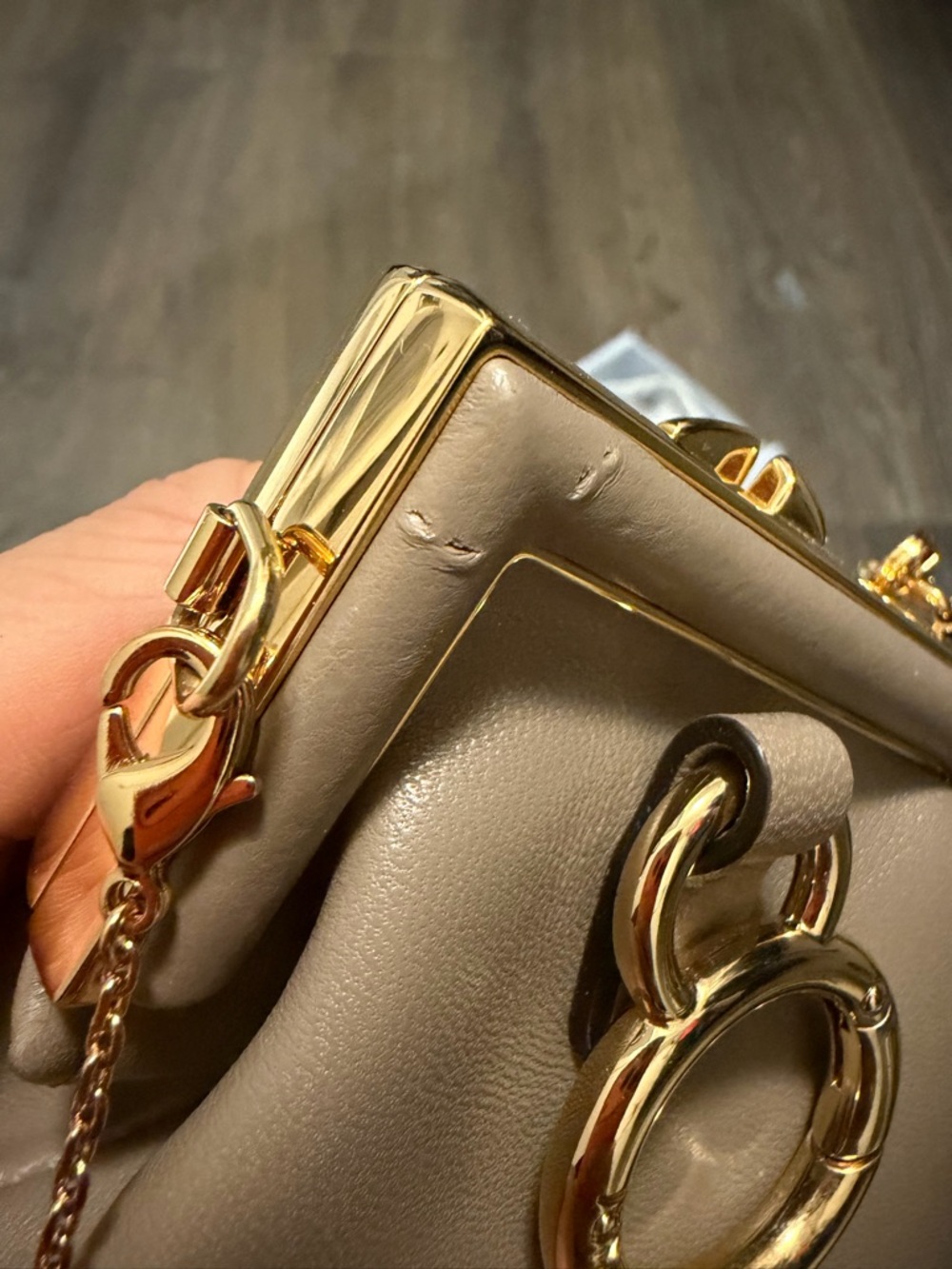 Authentic Fendi First Nano Charm Bag - Picture 4 of 6